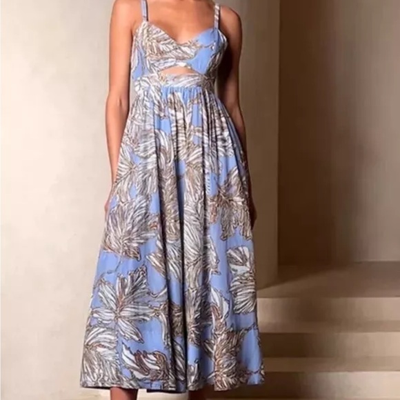 Banana Republic Dresses & Skirts - Banana Republic Cotton Silk Maxi Dress